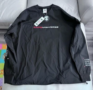 AAPE by A Bathing Ape Training Zip Collar Sweatshirt - Men L/Women XL - MRSP$350 - Picture 1 of 10