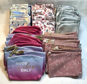 HUGE ~ 100 pc Lot ~ Ipsy Cosmetic / Makeup Bags ~ 5 Different Bags ~ 20 Each! - Picture 1 of 8