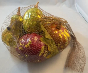 5 zucche piccole numero celebra il raccolto zucche Ringraziamento autunno glitter NUOVE - Foto 1 di 5