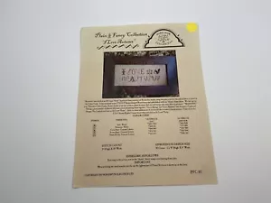 Homespun Elegance I Love Autumn Plain & Fancy Counted Cross Stitch Pattern N - Picture 1 of 3