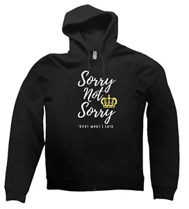 Sorry Not Sorry SUDADERA CON CAPUCHA Seis teatro musical - Imagen 1 de 1
