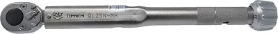 TOHNICHI torque wrench Insertion angle 9.53 Total length 226mm QL25N-MH New - Image 1 of 2