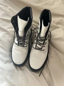 Timberland Botines Cuero Blanco 5.5 - Imagen 1 de 12