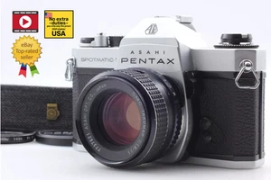 [QUASI COME NUOVO con cinturino] Pentax SPF 35mm fotocamera pellicola SMC 55mm obiettivo F1.8 dal GIAPPONE - Foto 1 di 15