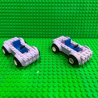 Guardabarros Lego Coche Vehículo Base Rojo 5x10x2 (11650c01) + Asientos + Volantes Foto 1 de 3