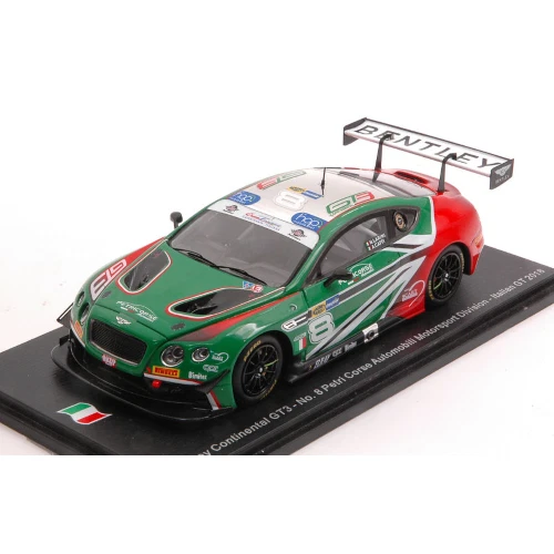 BENTLEY CONTINENTAL GT3 N.8 ITALIAN GT 2018 NLARINI-A.CAFFI 1:43 Spark Model Aut - Photo 1/1