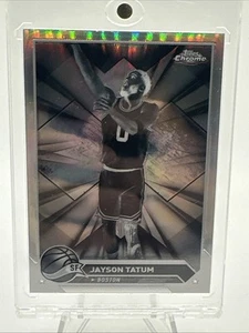 JAYSON TATUM 2023-24 Topps Chrome NEGATIVE REFRACTOR SP Celtics #164 - Picture 1 of 2