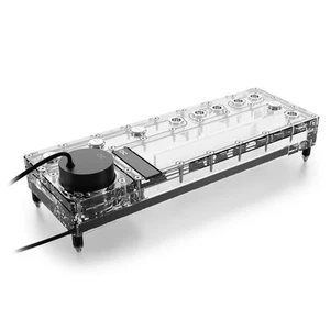 Alphacool Core Distro Plate 360 mm Links mit VPP, ARGB - Acryl - Bild 1 von 4