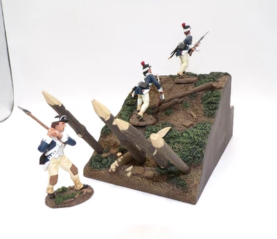 Britains Toy Soldiers Am Revolution #17757 Redoubt #10 American Assault #1 2006 - Image 1 of 4
