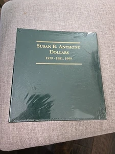 Susan B. Anthony Dollar 1979-1981, 1999 Album -Archival Quality -Littleton LCA12 - Picture 1 of 3