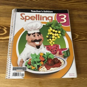 BJU Press Spelling 3 Second Edition Teacher Edition - Picture 1 of 2