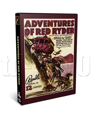 Adventures of Red Ryder (1940) Republic Movie Serial Cliffhanger (2 x DVD) - Image 1 of 4
