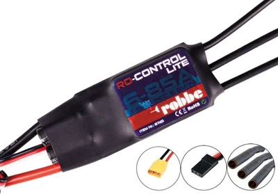 robbe Regler RO-CONTROL 6-85A LITE 3-6S Lipo 7A S-BEC XT60 / XT90 zur Auswahl: - Bild 1 von 4