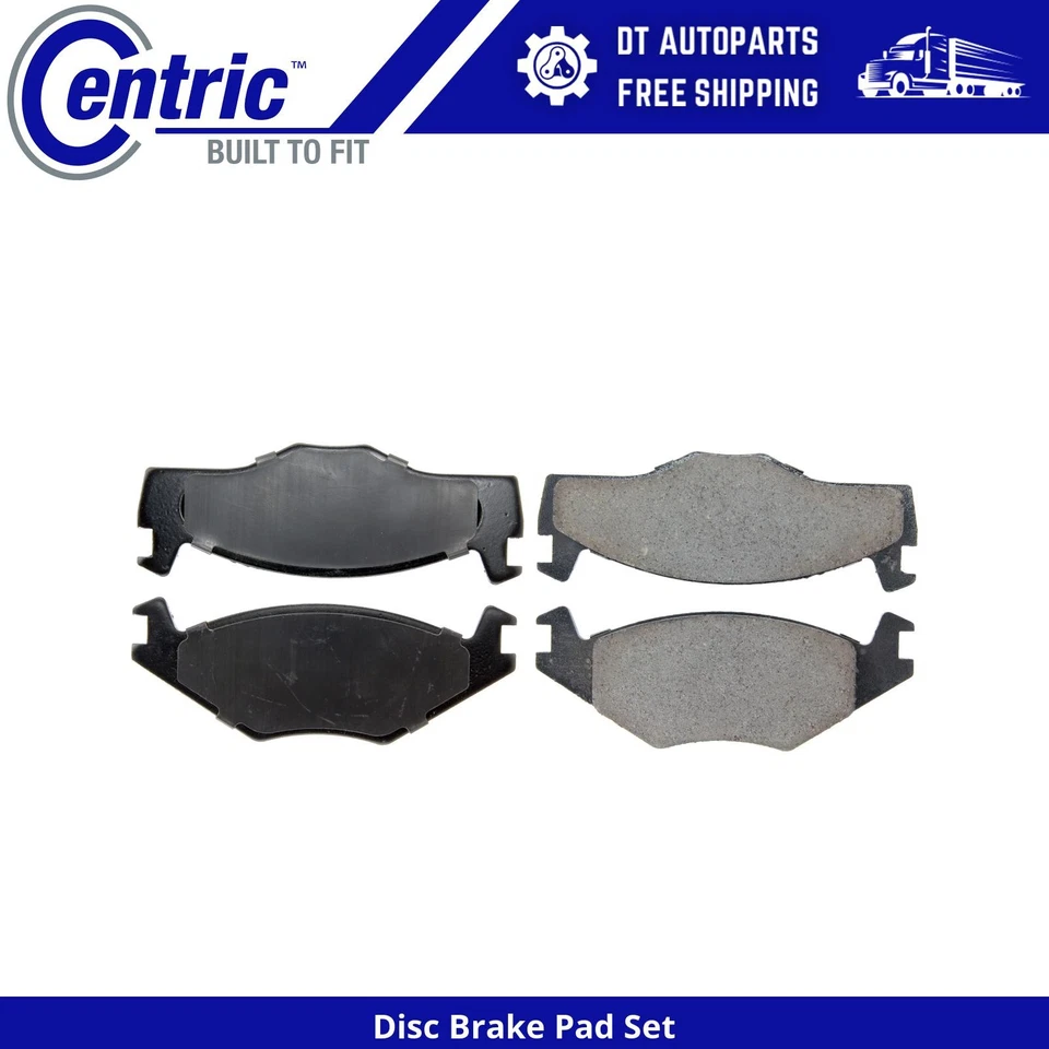 For 1984 Volkswagen Rabbit Convertible | Centric Front Disc Brake Pads | Ceramic Foto 1 de 4