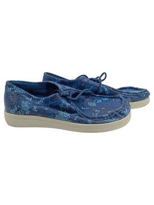 Dansko Ciabatte Donna Blu Grafiche Casual Mocassini (EU 38) - Immagine 1 di 4