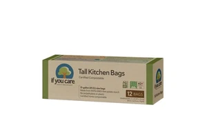 Tall Kitchen Bags, 13 gal, 12 Count - Picture 1 of 5