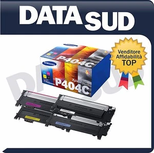 KIT TONER SAMSUNG CLT-P404C ORIGINALI, XPRESS SL-C430,SL-C430W,SL-C480,SL-C480W. - Bild 1 von 1