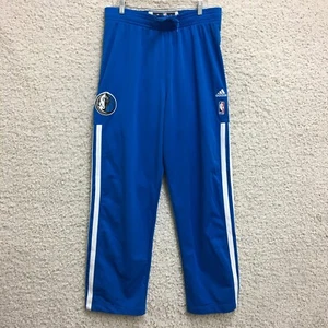 Adidas Dallas Mavericks Tear Away Pants Extra Large Blue Basketball NBA Mens XL - Picture 1 of 13
