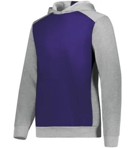 Augusta Sportswear 6866 Youth Eco Revive Triblend Fleece Hoodie Sweatshirt - Picture 1 of 13