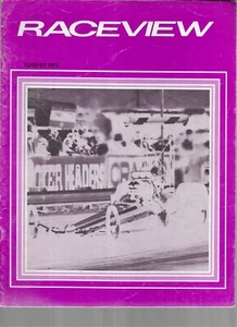 REVISTA RACEVIEW VOL 1, Nº 2 AGOSTO 1972 - Imagen 1 de 4
