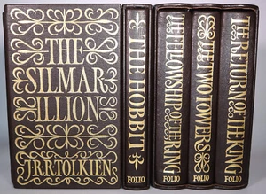 2001 Lord of the Rings The Hobbit The Silmarillion Folio Society Numbered Ltd Ed - Picture 1 of 24