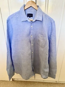 RESERVE Linen Shirt, Long Sleeve Large - Picture 1 of 4