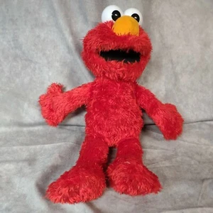 Sesamstraße Tickle Me Elmo lachend sprechend Stofftier Plüschtier 15 Zoll C0923 - Bild 1 von 6