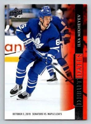 2020-21 Upper Deck Debut Dates #DD11 Ilya Mikheyev (ref 197120) - Image 1 of 2