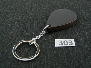 303) Schlüsselanhänger mit Schlüsselring Leder (Dickleder) - Bild 1 von 4