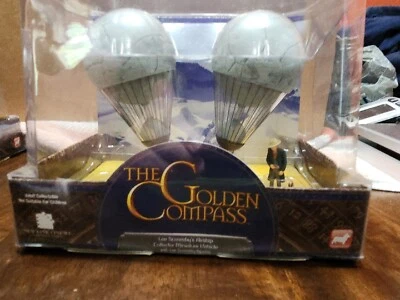 The Golden Compass Lee Scoresby's Airship Vehicle and Figure NIP - Image 1 of 4