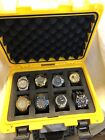 Lot Of 8 Invicta Watches With Yellow Case