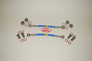 HEL BLUE Oil Feed Cam to Cam Link Pipes fits GSF600 GSF650 GSF1200 Bandit - Picture 1 of 2