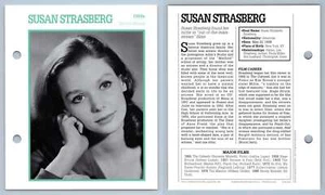 Susan Strasberg - 1950's Atlas Editions Movie Star Card - Picture 1 of 1