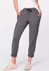 Pantaloni Lululemon On The Fly donna 4 nero bianco full on Luxtreme Jogger - Foto 1 di 12