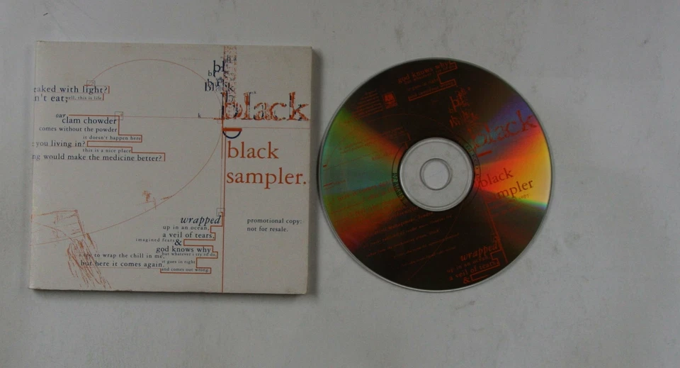 Black Black Sampler UK Ad Digipak CDSingle 1991 Robert Palmer - Bild 1 von 1
