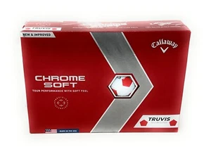 100% New Callaway Chrome Soft Golf Balls with Truvis Technology-Made in the USA - Picture 1 of 21