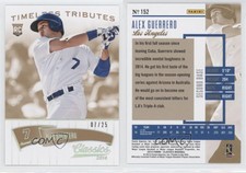 2014 Panini Classics Timeless Tributes Gold /25 Alex Guerrero #152 Rookie RC
