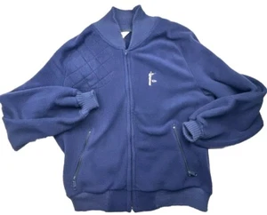 Vintage 10x Full Zip Jacke Herren Blau Jagd USA Polarplus Schießen Gr. L - Bild 1 von 24