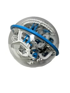 Perplexus Epic Maze Ball Brain Teaser 3d Gravity Labyrinth Puzzle Blue -Preowned - Picture 1 of 7