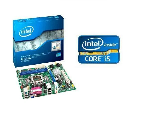 INTEL PENTIUM G2130 DUAL CORE 3.2GHz CPU DH61WW MICRO ATX MOTHERBOARD COMBO KIT - Image 1 of 1