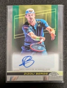 2024 Topps Chrome - Autographs I #TCA-ZBS Zizou Bergs (AU, RC) - Picture 1 of 2