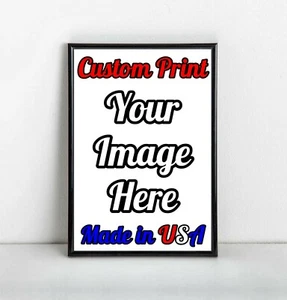 Custom Print Your Own Photo Image Poster | Glossy | Canvas | On Demand Printing+