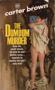 The Dumdum Murder by Carter Brown Vintage Sleaze Mystery GGA Pulp Paperback Good - Imagen 1 de 1