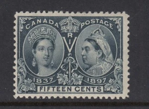CANADA 58 QUEEN VICTORIA JUBILEE ISSUE MIDDLE VALUE MINT HINGED - Picture 1 of 1