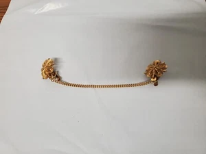 Costume Jewely - Gold Colored Sweater Clip - 7" Long - Picture 1 of 5