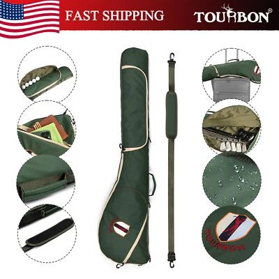 Bolsa de taco de golfe TOURBON driving range domingo viagem prática estojo leve presente - Imagem 1 de 4
