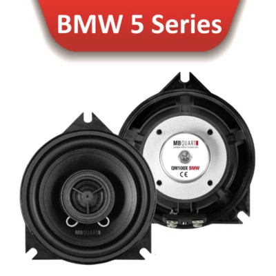 BMW 5 Series E60/E61 2003–2010 Custom Front Door Speakers MB Quart QM 100 BMW 4" - Image 1 of 4
