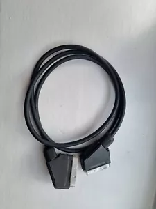 SCART to SCART Lead Cable Fully Wired 21 Pin RGB SKY TV DVD - Picture 1 of 2