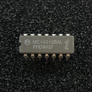 MC14012BAL Dual 4-Input NAND Logic Gate, CERAMIC, CDIP-14, Motorola - Foto 1 di 2
