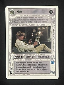 1995 Decipher Star Wars CCG Luke Card 1 - Picture 1 of 2
